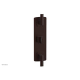 Phylrich - Ts Vlv Trim Radi W/ Two Vol Contrl, Lever Hdl - Weathered Copper