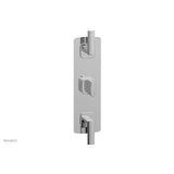 Phylrich - Ts Vlv Trim Radi W/ Two Vol Contrl, Lever Hdl - Satin Brass
