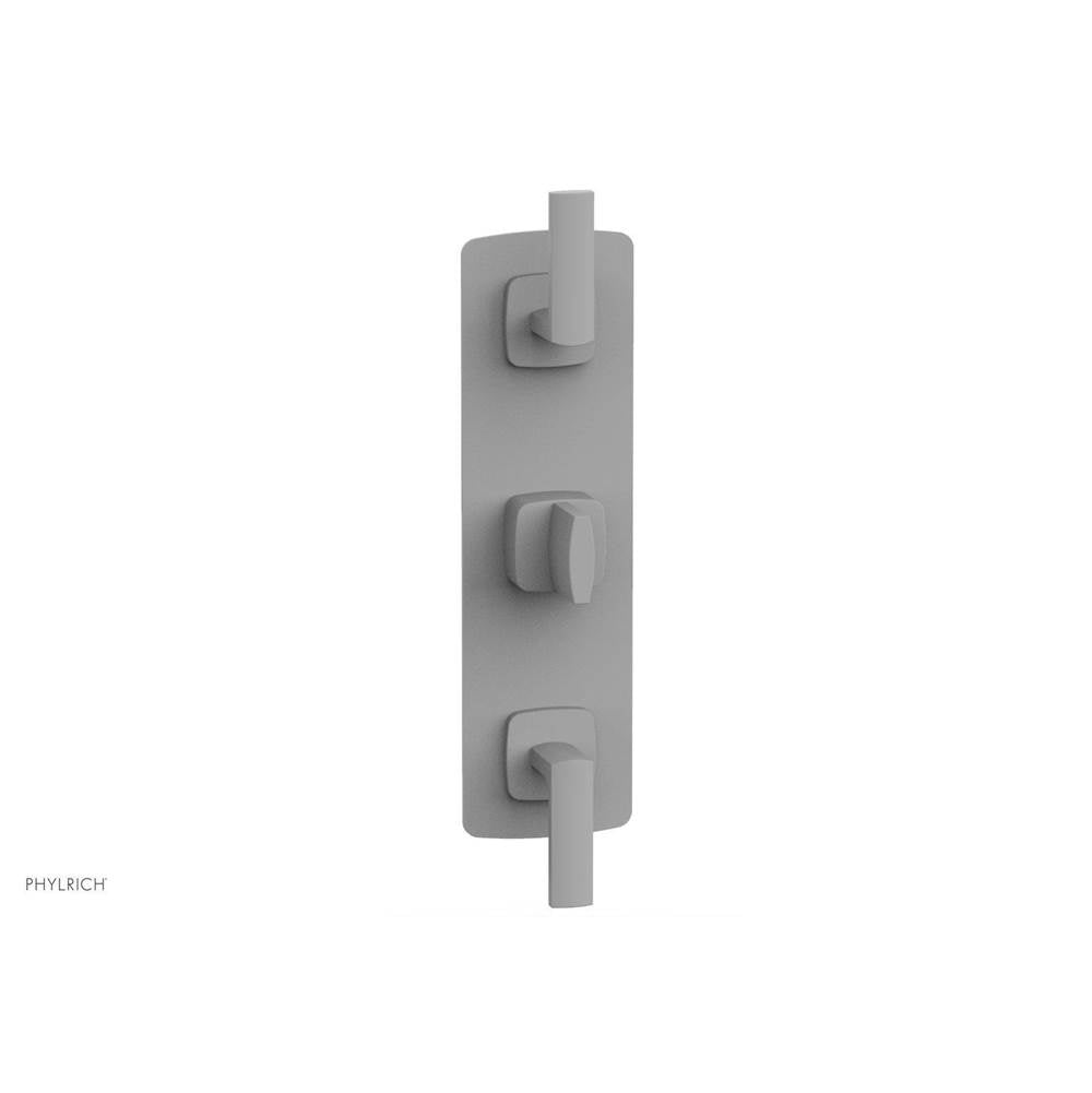 Phylrich - Ts Vlv Trim Radi W/ Two Vol Contrl, Lever Hdl - Satin White