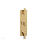 Phylrich - Ts Vlv Trim Radi W/ Two Vol Contrl, Lever Hdl - Polished Nickel