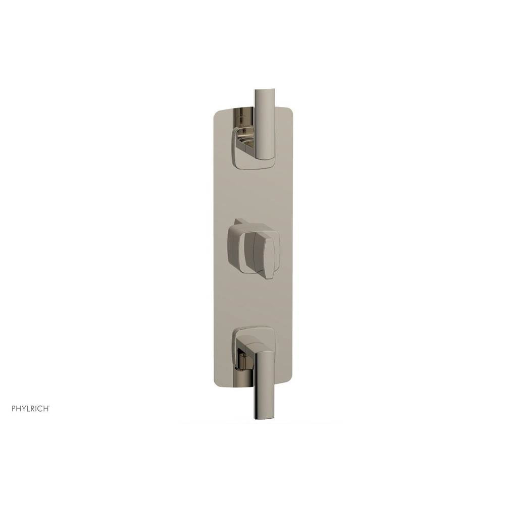 Phylrich - Ts Vlv Trim Radi W/ Two Vol Contrl, Lever Hdl - Matte Black