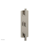 Phylrich - Ts Vlv Trim Radi W/ Two Vol Contrl, Lever Hdl - Matte Black