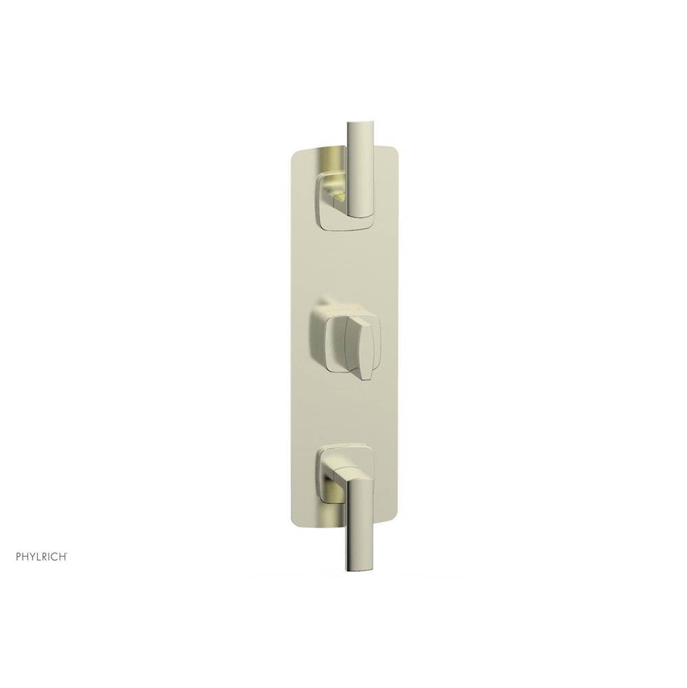 Phylrich - Ts Vlv Trim Radi W/ Two Vol Contrl, Lever Hdl - Polished Brass
