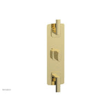 Phylrich - Ts Vlv Trim Radi W/ Two Vol Contrl, Lever Hdl - French Brass