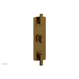 Phylrich - Ts Vlv Trim Radi W/ Two Vol Contrl, Lever Hdl - Polished Gold