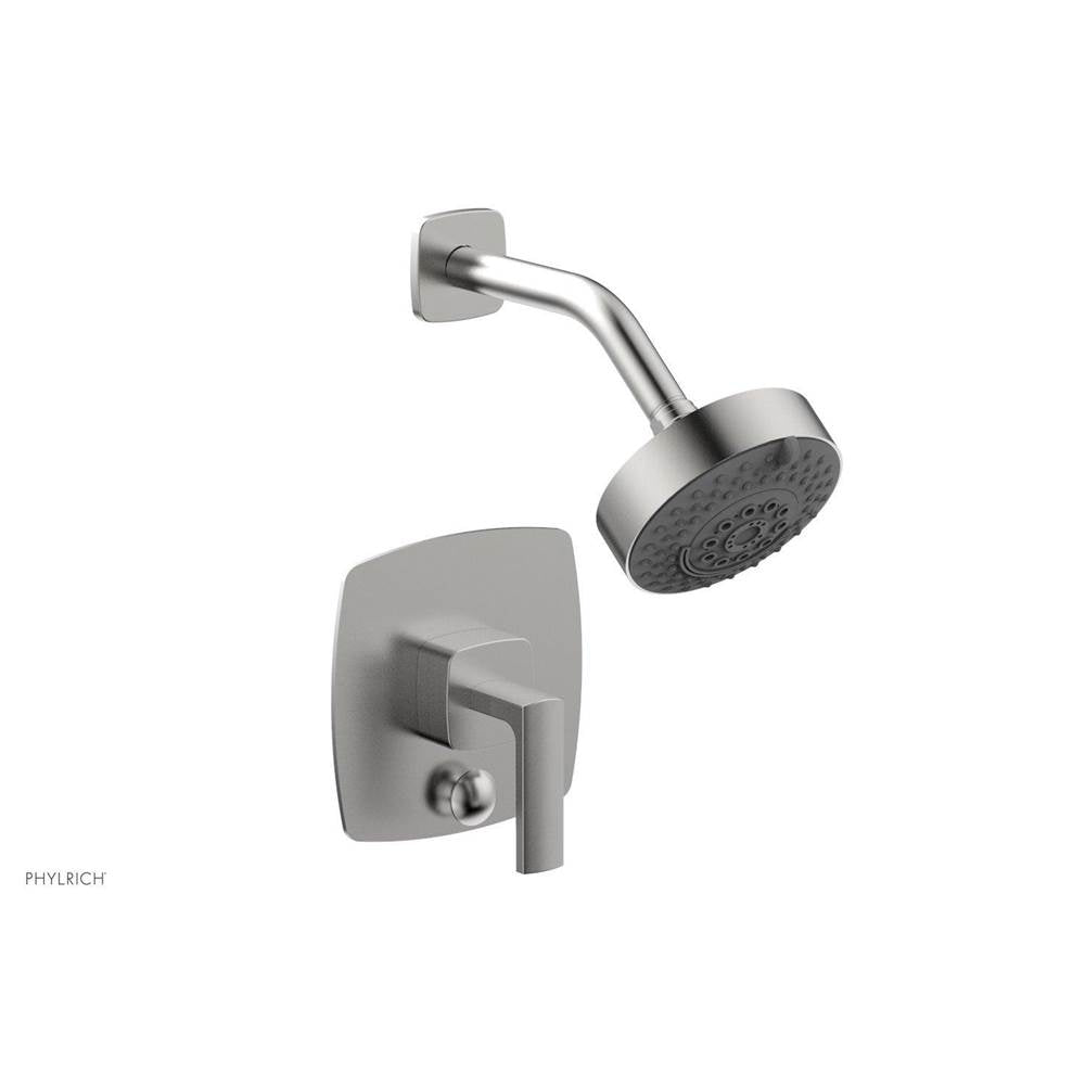 Phylrich - Pb  Radi  Shwr And Div Set, Lever Handle - Satin chrome