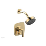 Phylrich - Pb  Radi  Shwr And Div Set, Lever Handle - Polished Nickel