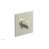 Phylrich - Pb  Diama  Shwr Plate Trim, Blade Handle - Burnished Nickel