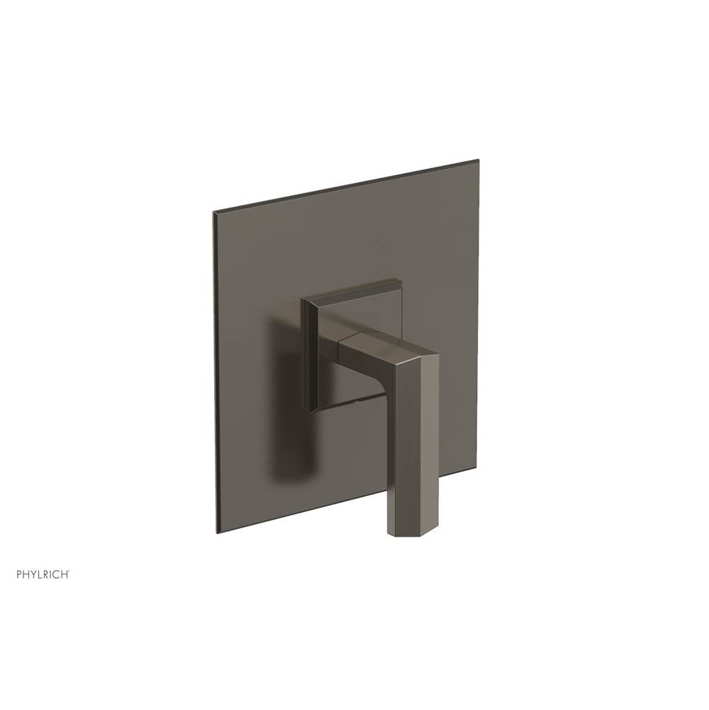 Phylrich - Pb  Diama  Shwr Plate Trim, Lever Handle - Pewter