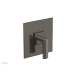 Phylrich - Pb  Diama  Shwr Plate Trim, Lever Handle - Pewter