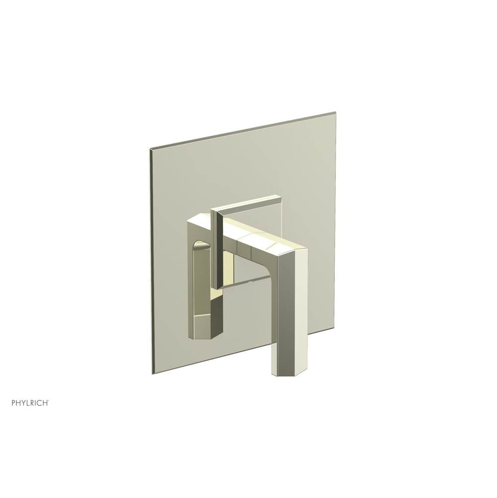 Phylrich - Pb  Diama  Shwr Plate Trim, Lever Handle - Burnished Nickel