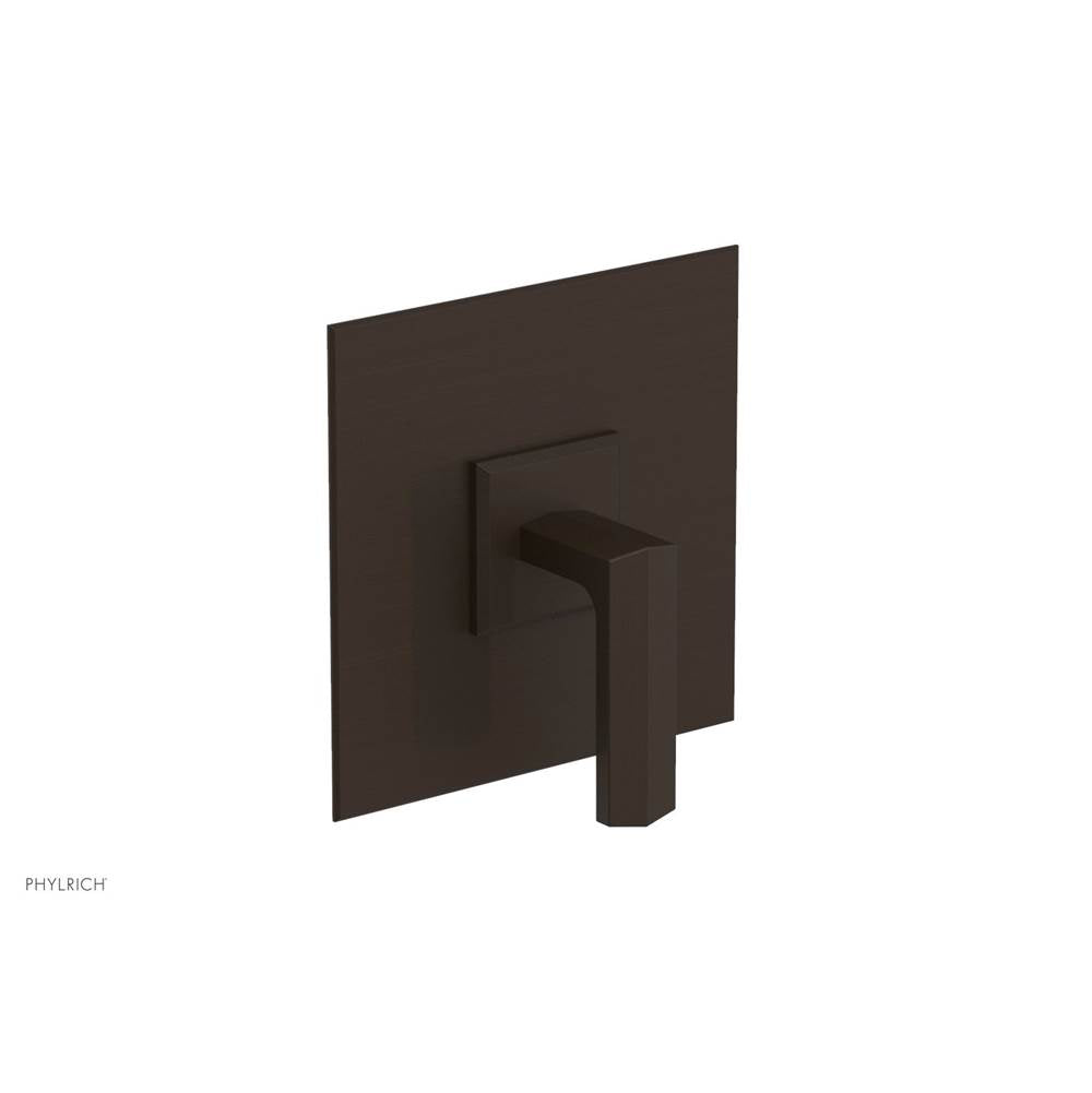 Phylrich - Pb  Diama  Shwr Plate Trim, Lever Handle - Antique Bronze