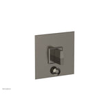 Phylrich - Pb  Diama  Shwr Plate W/Div, Blade Handle - Pewter