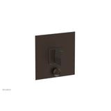 Phylrich - Pb  Diama  Shwr Plate W/Div, Blade Handle - Oil Rubbed Bronze