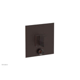 Phylrich - Pb  Diama  Shwr Plate W/Div, Blade Handle - Weathered Copper