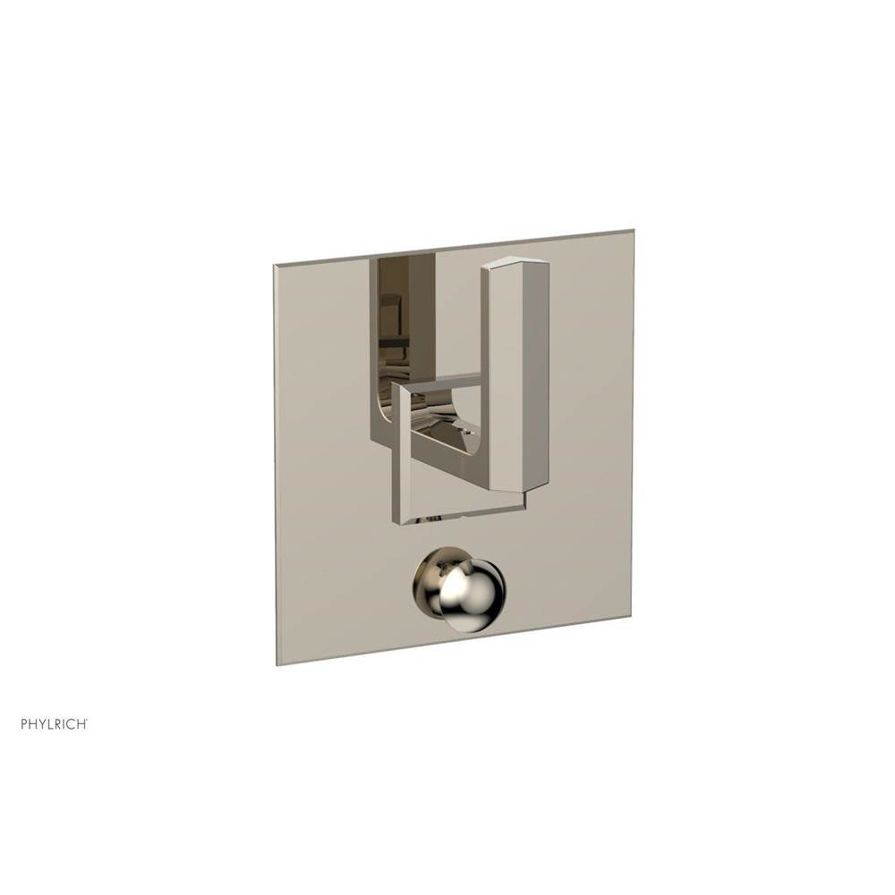 Phylrich - Pb  Diama  Shwr Plate W/Div, Lever Handle - Polished Chrome