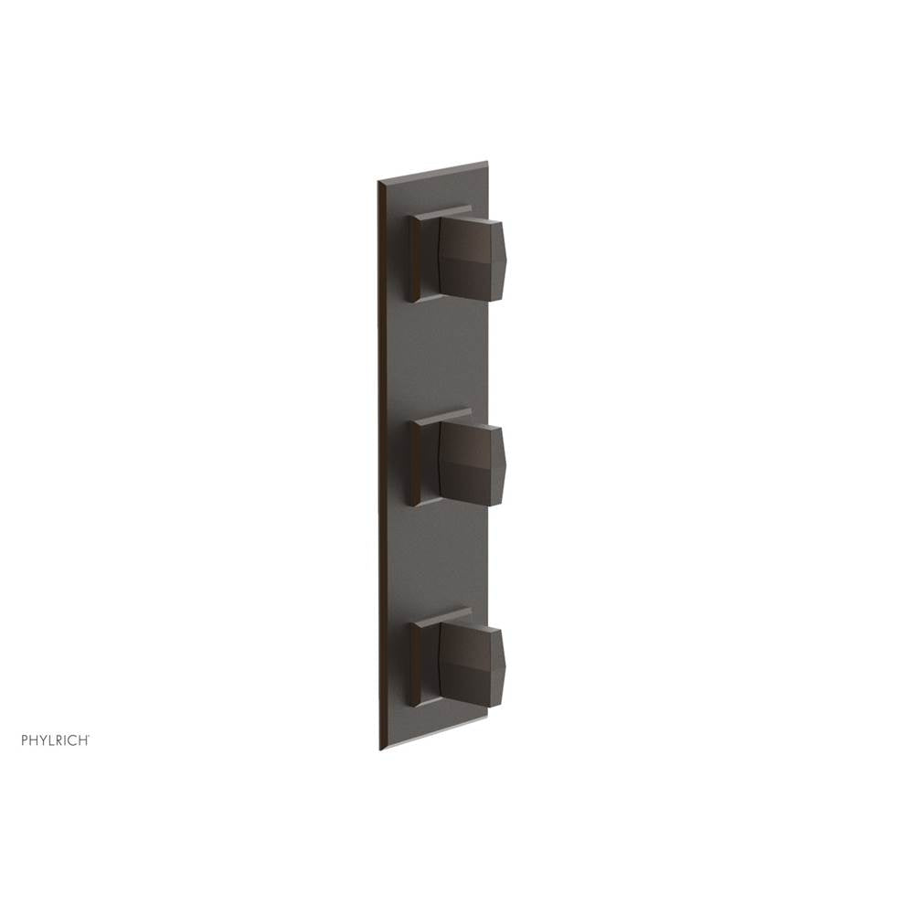 Phylrich - 1/2'' And 3/4''  Diama Therm Shwr To, Blade Handle - Oil Rubbed Bronze