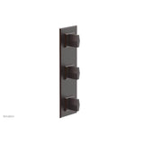 Phylrich - 1/2'' And 3/4''  Diama Therm Shwr To, Blade Handle - Weathered Copper