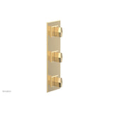 Phylrich - 1/2'' And 3/4''  Diama Therm Shwr To, Blade Handle - Satin Brass