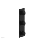 Phylrich - 1/2'' And 3/4''  Diama Therm Shwr To, Blade Handle - Matte Black
