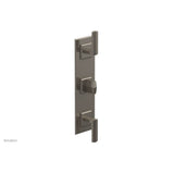Phylrich - 1/2'' And 3/4'' Diama Therm Shwr To, Lever Handle - Pewter