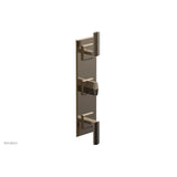 Phylrich - 1/2'' And 3/4'' Diama Therm Shwr To, Lever Handle - Antique Brass