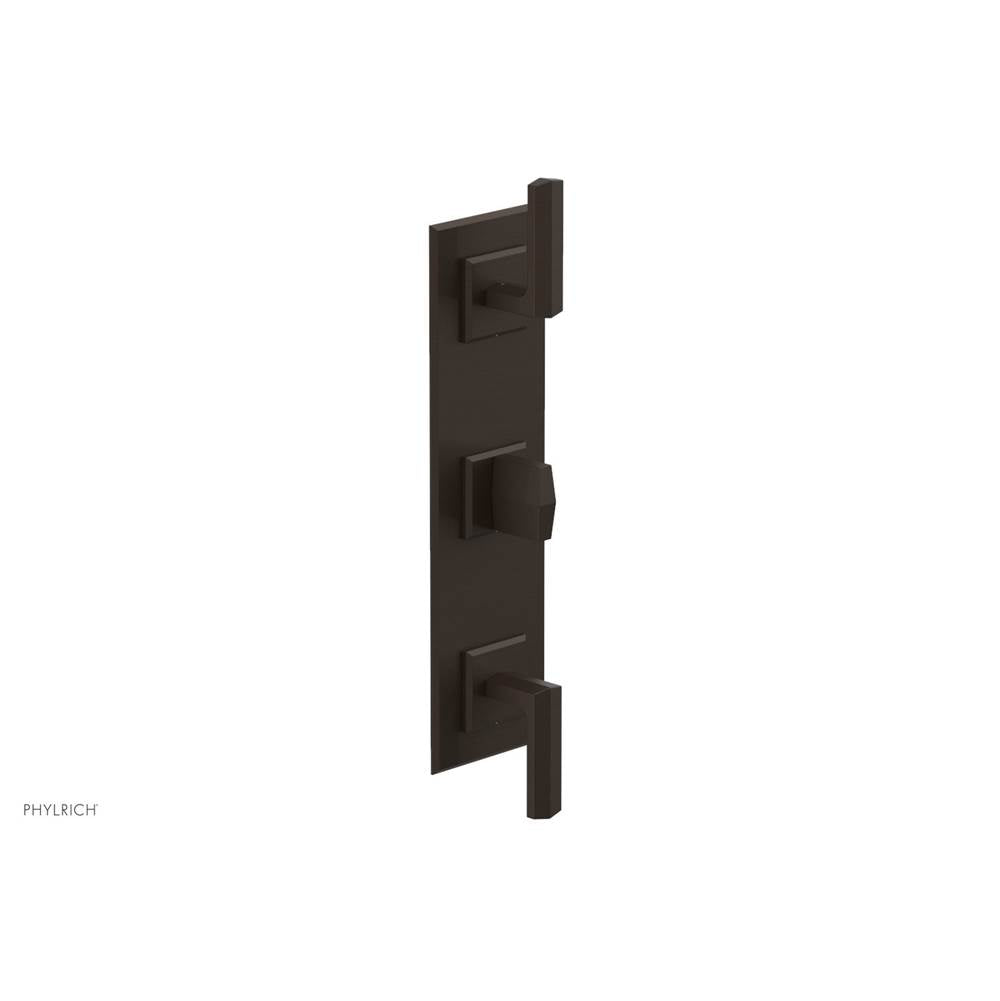Phylrich - 1/2'' And 3/4'' Diama Therm Shwr To, Lever Handle - Antique Bronze