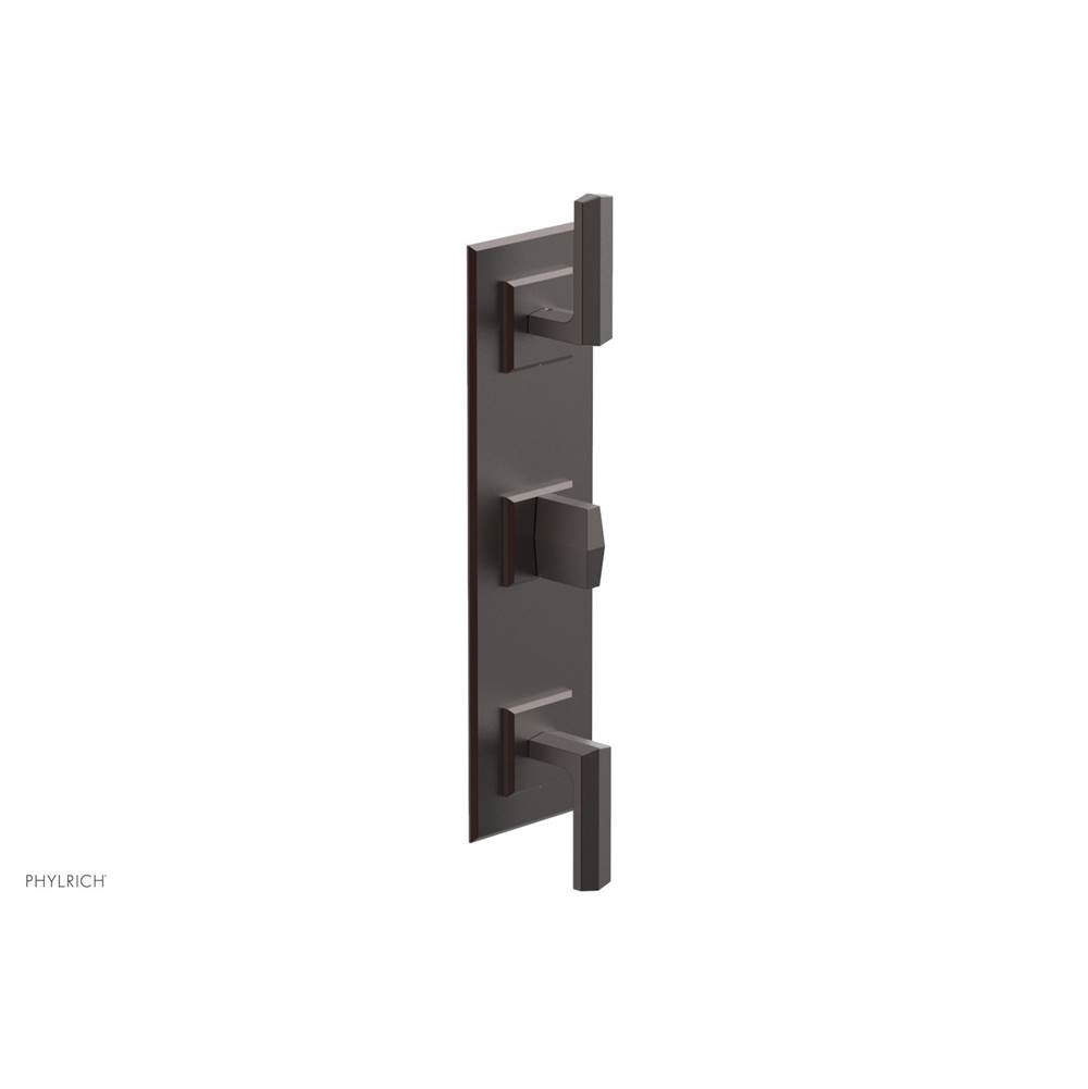 Phylrich - 1/2'' And 3/4'' Diama Therm Shwr To, Lever Handle - Weathered Copper