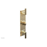 Phylrich - 1/2'' And 3/4'' Diama Therm Shwr To, Lever Handle - Satin Brass