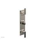 Phylrich - 1/2'' And 3/4'' Diama Therm Shwr To, Lever Handle - Polished Nickel