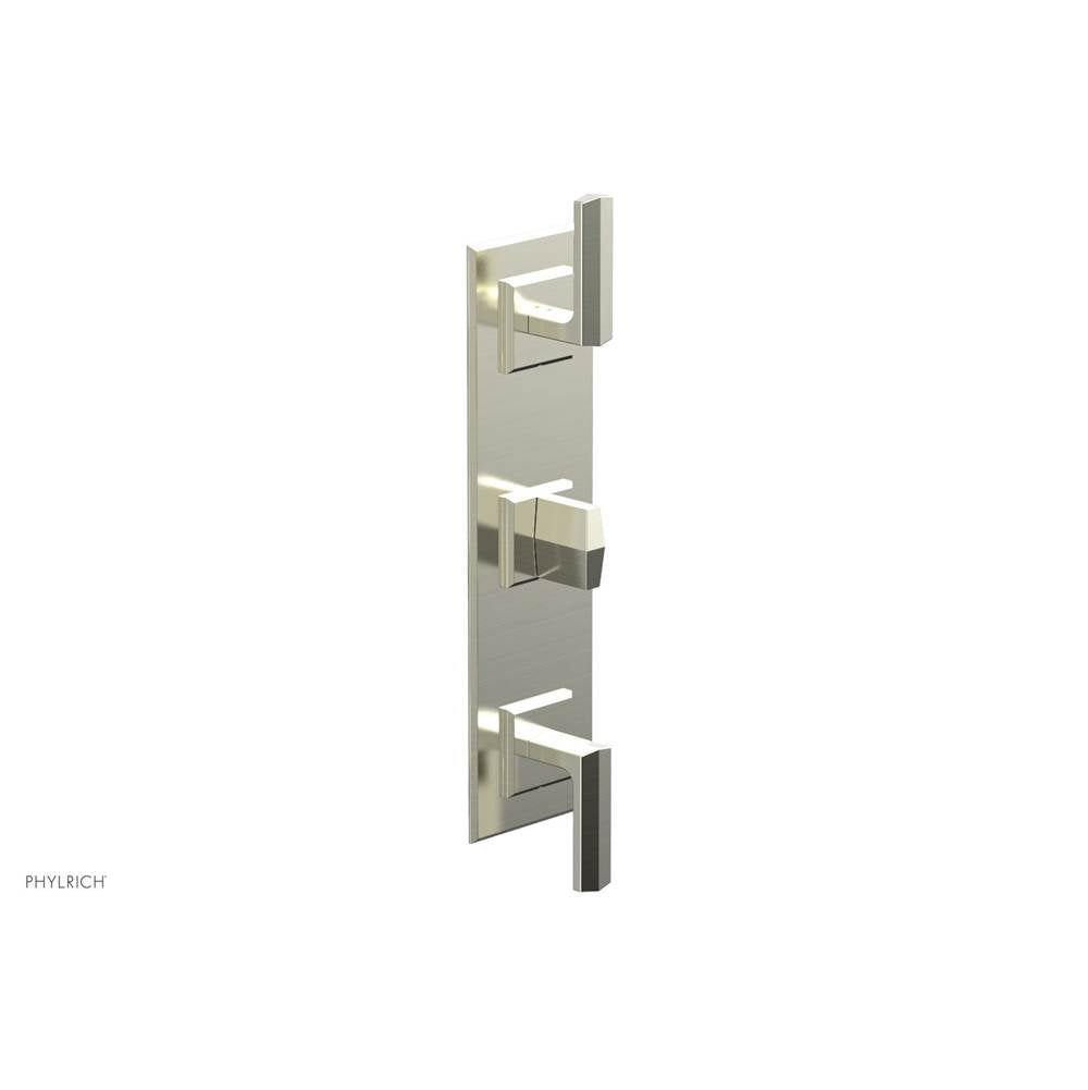 Phylrich - 1/2'' And 3/4'' Diama Therm Shwr To, Lever Handle - Satin Nickel