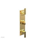 Phylrich - 1/2'' And 3/4'' Diama Therm Shwr To, Lever Handle - Satin Gold
