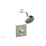 Phylrich - Pb  Diama  Shwr And Div Set, Blade Handle - Satin Nickel