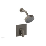 Phylrich - Pb  Diama  Shwr And Div Set, Lever Handle - Pewter