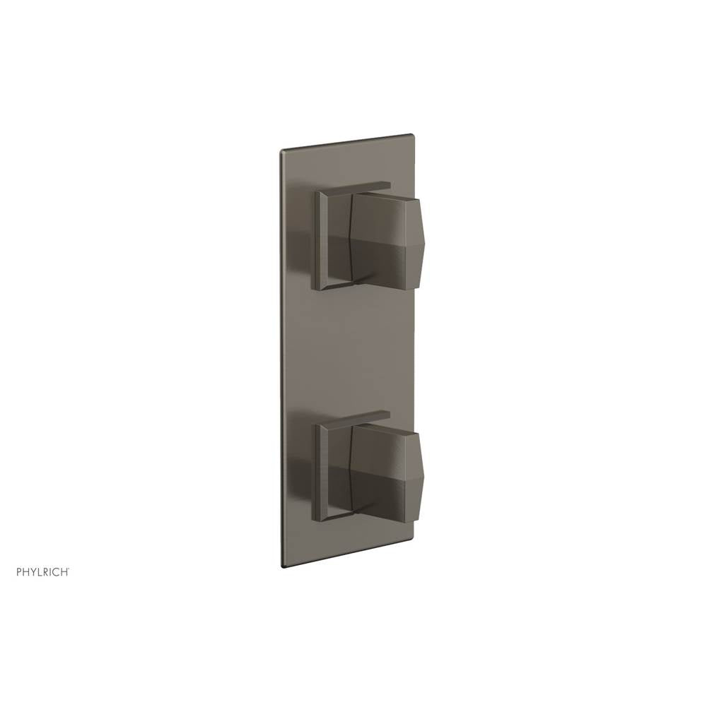 Phylrich - Ts Vlv Trim Diama W/Vol Contrl Or Div, Blade Hdl - Pewter
