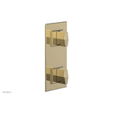Phylrich - Ts Vlv Trim Diama W/Vol Contrl Or Div, Blade Hdl - Polished Brass Uncoated