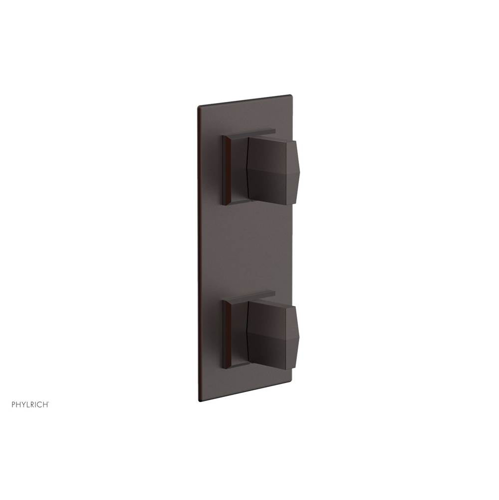 Phylrich - Ts Vlv Trim Diama W/Vol Contrl Or Div, Blade Hdl - Weathered Copper