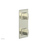 Phylrich - Ts Vlv Trim Diama W/Vol Contrl Or Div, Blade Hdl - Satin Nickel