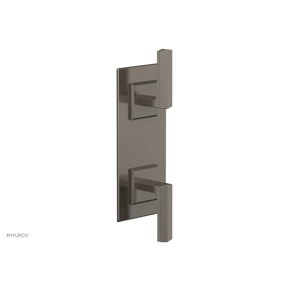 Phylrich - Ts Vlv Trim Diama W/Vol Contrl Or Div, Lever Hdl - Pewter