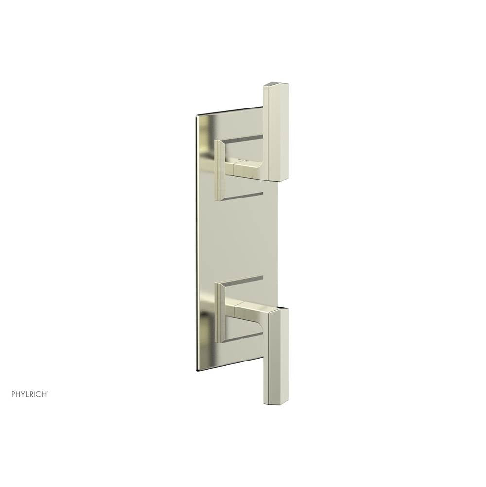 Phylrich - Ts Vlv Trim Diama W/Vol Contrl Or Div, Lever Hdl - Satin Nickel