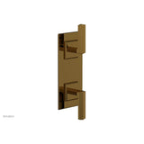 Phylrich - Ts Vlv Trim Diama W/Vol Contrl Or Div, Lever Hdl - French Brass