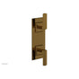 Phylrich - Ts Vlv Trim Diama W/Vol Contrl Or Div, Lever Hdl - French Brass