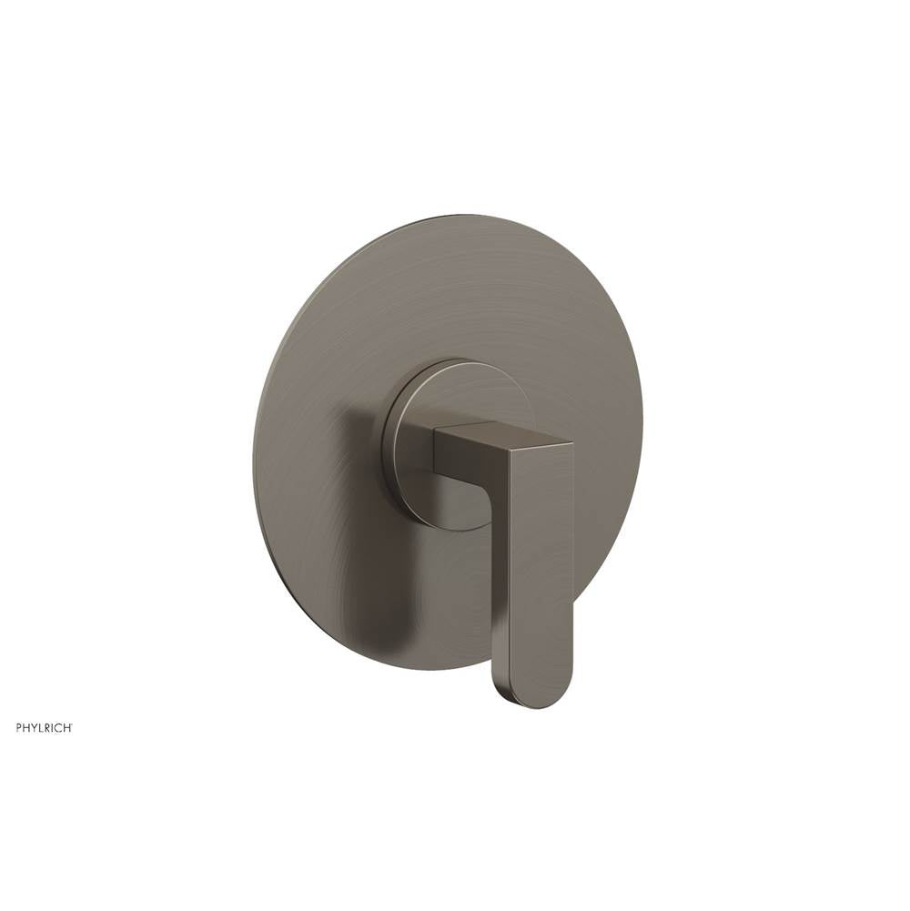 Phylrich - 1/2'' And 3/4'' Rond Therm Shwr To, Lever Handle - Pewter