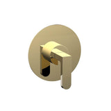 Phylrich - ROND Pressure Balance Shower Plate & Handle Trim 4-571 - Old English Brass