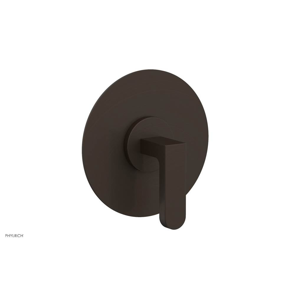 Phylrich - 1/2'' And 3/4'' Rond Therm Shwr To, Lever Handle - Antique Bronze