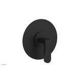 Phylrich - 1/2'' And 3/4'' Rond Therm Shwr To, Lever Handle - Matte Black