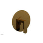 Phylrich - 1/2'' And 3/4'' Rond Therm Shwr To, Lever Handle - French Brass