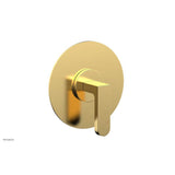 Phylrich - 1/2'' And 3/4'' Rond Therm Shwr To, Lever Handle - Satin Gold