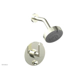 Phylrich - Pb  Rond  Shwr And Div Set, Lever Handle - Burnished Nickel