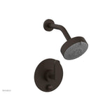 Phylrich - Pb  Rond  Shwr And Div Set, Lever Handle - Antique Bronze